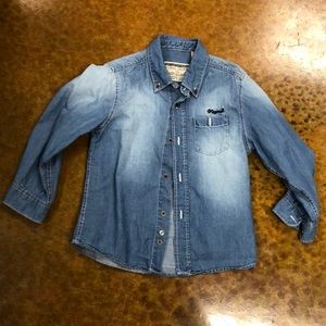 Mayoral Size 3 Chambray Button Down